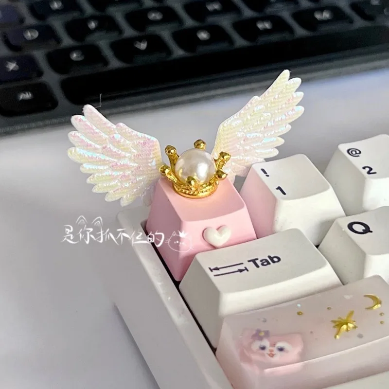 

Fairy Theme Keycaps Set with Customized OEM Profile Esc Keycap PBT Sublimation for Mechanical Keyboard Accessories