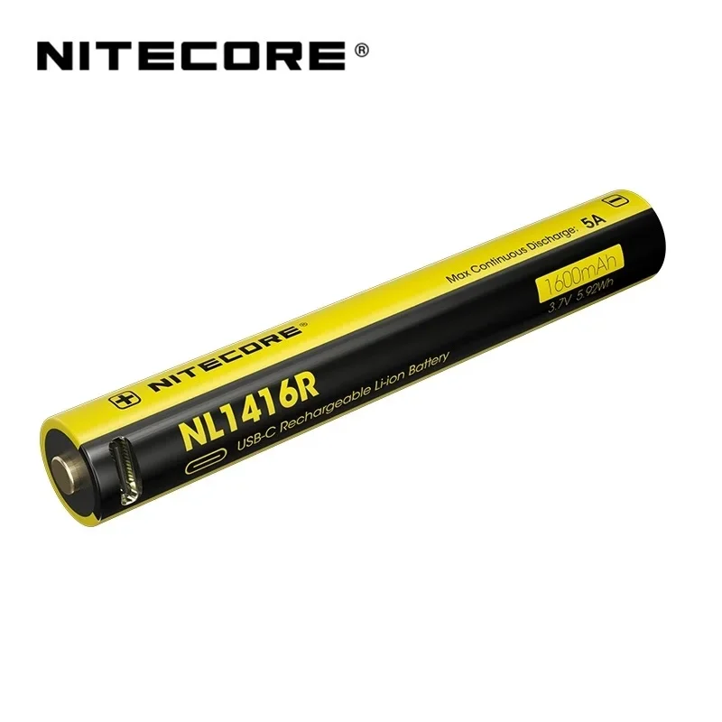 NITECORE MT2A Pro 1000 lumens High Performance Rechargeable AA Flashlight includes NL1416R  Li-ion Battery