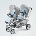 Grey - silver frame