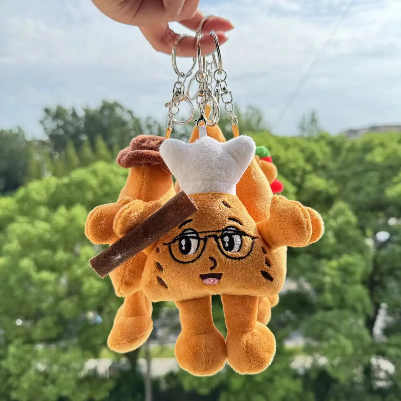 

TreasuringU 2025 Новый Питер Чип Кава плюшевые игрушки подвески Kawaii мультфильм мини-сумка брелок куклы подарки на Рождество и день рождения