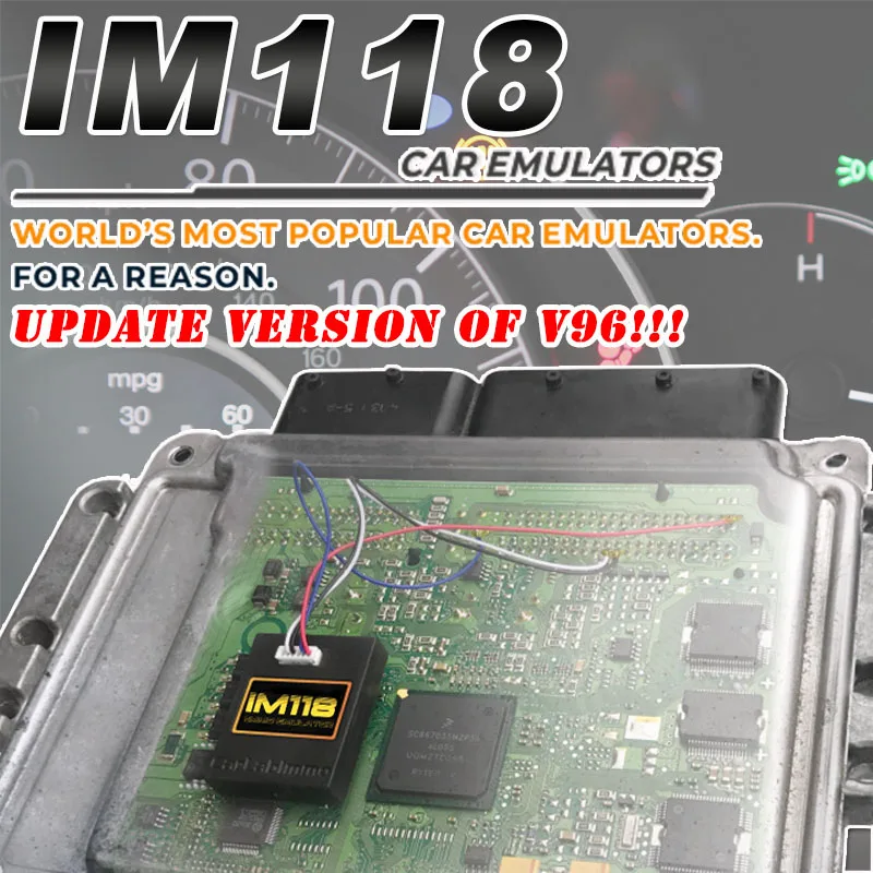 Immobil isator im118 v96 squ of68 of80 immo off emulator (K-LINE/canbus auto) pk of96 sitz belegung sensor tacho airbag emulador