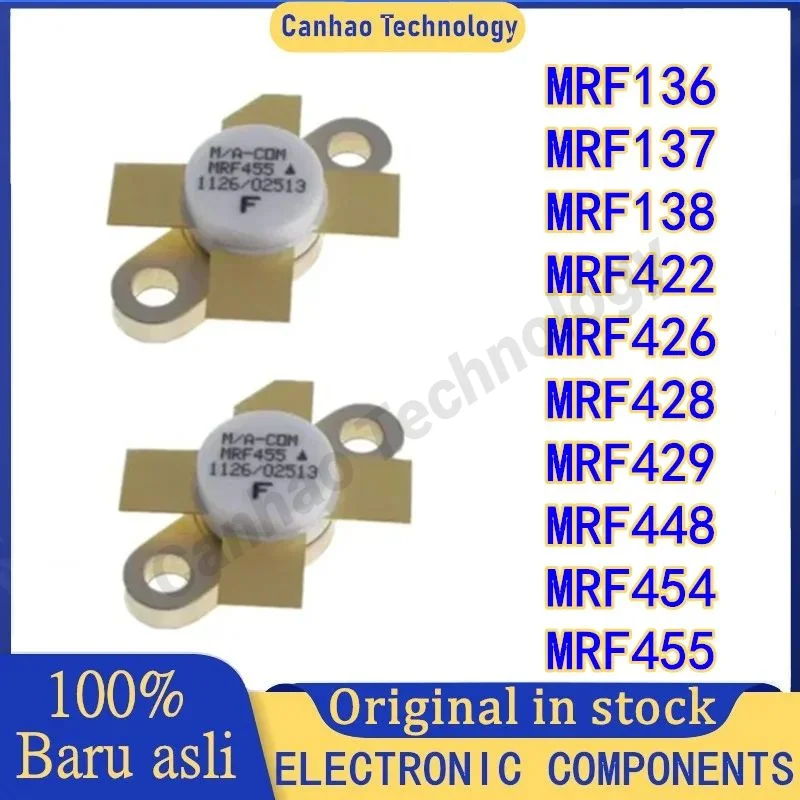 

MRF136 MRF137 MRF138 MRF422 MRF426 MRF428 MRF429 MRF448 MRF454 MRF455 microwave power transistor high frequency tube