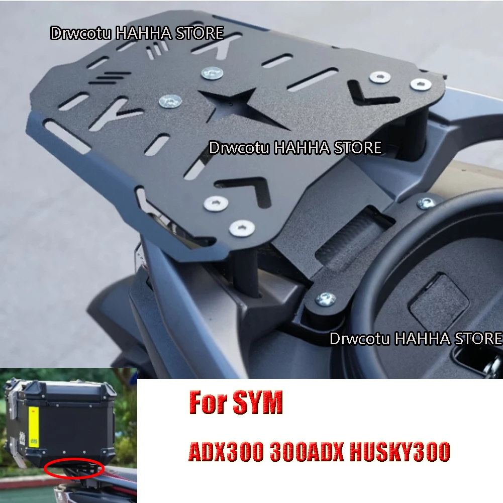 

Motorbike Rear Seat Shelf Tail Box Tail Cargo Luggage Rack Bracket Carrier Support Rack Shelf For SYM ADX300 300ADX HUSKY300