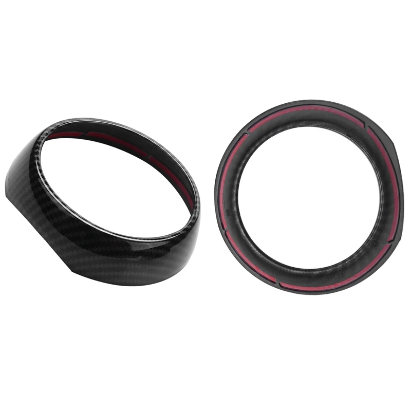 2 пары автомобильных аксессуаров: 1 пара декоративных кольцевых крышек бокового вентиляционного отверстия приборной панели автомобиля и 1 пара накладок на боковые зеркала двери-T45C