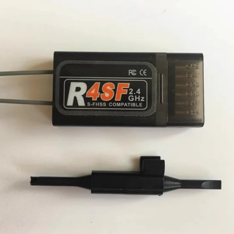 2.4G R4SF Receiver 4-CH S-FHSS/FHSS Compatible Receiver For Futaba T10J/T14SG/T18SZ/4PKS-R/T4PX