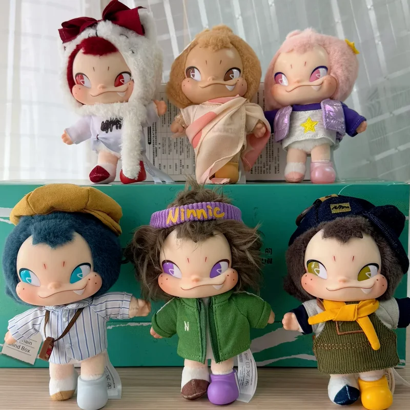 

52toys Mystery Box Ninnic – Wild & Free Plush Keychain Blind Box Kawaii Surprise Bag Trend Collectible Doll Toys Christmas Gift