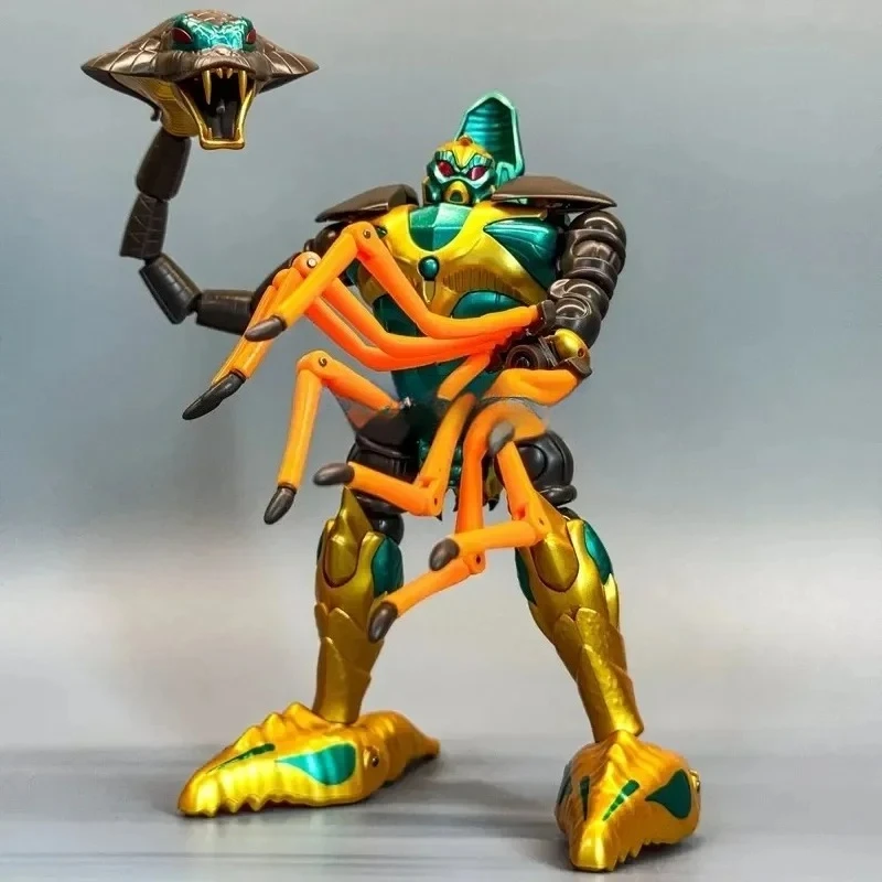 Nieuw op voorraad Jiangyou Transformation Toy Vice Battler Beast Wars Quickstrike Metal Action Figure ‌   Model Halloween kerstcadeau