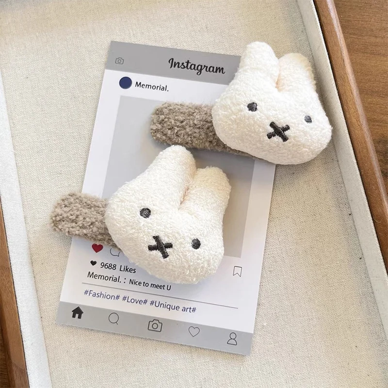 

Miffy Kawaii Bangs Side Clip Versatile Girl Cute Hair Accessory Hair Clip Gift Toys for Girl