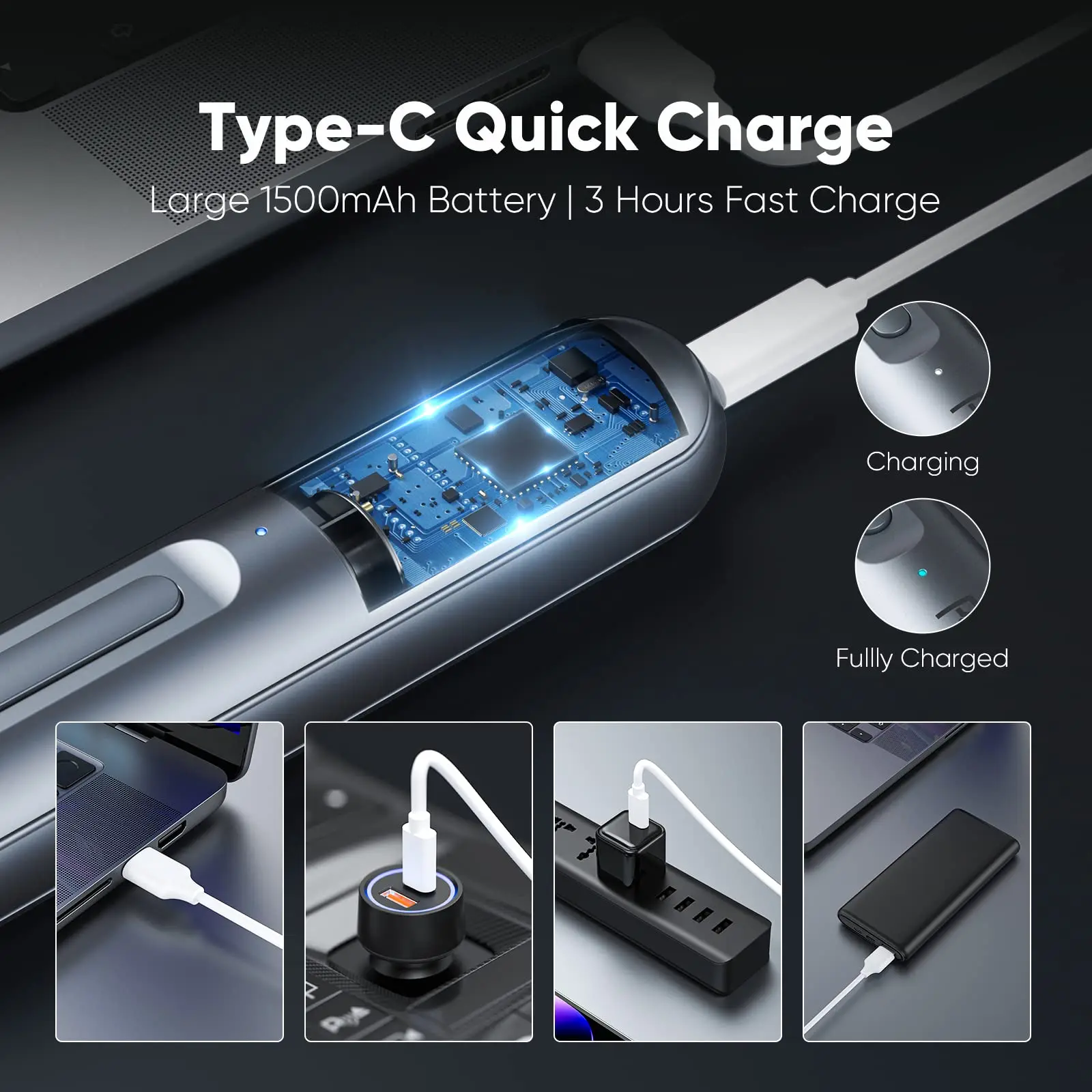 CreationSpace Mini ไขควงไฟฟ้าชุด Precision ไขควงไฟฟ้า 10 Magnetic Bits แบบพกพาชุดซ่อมเครื่องมือ