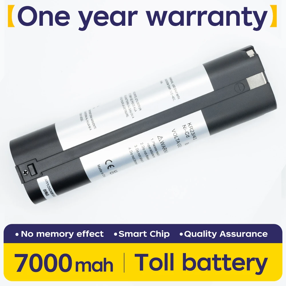 

SOMI For Makita 7000MAH 9.6V Power Tool Batteries Compatible Models 3700D, 3700DW, 4071D, 4073D, 4307D, 4307DW, 4770D, 6002D