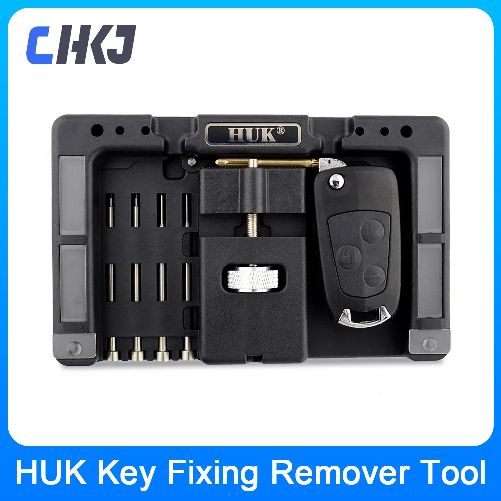 CHKJ Original HUK Key Fixing Tool Flip Key Vice Of Flip-key Pin Remover for Locksmith Tool With Four Pins