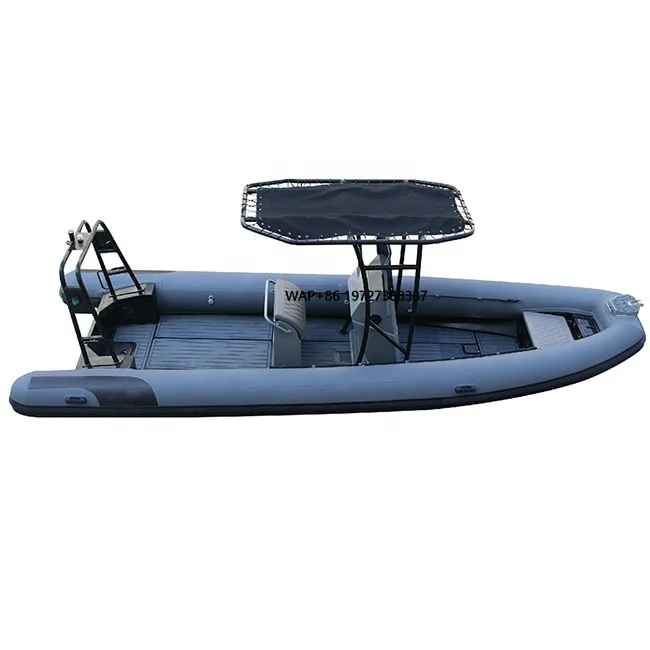 Luxury Yacht 23ft RHIB 700 High Speed ORCA/Hypalon/PVC Aluminum RIB Inflatable Boats for Boat Fishing
