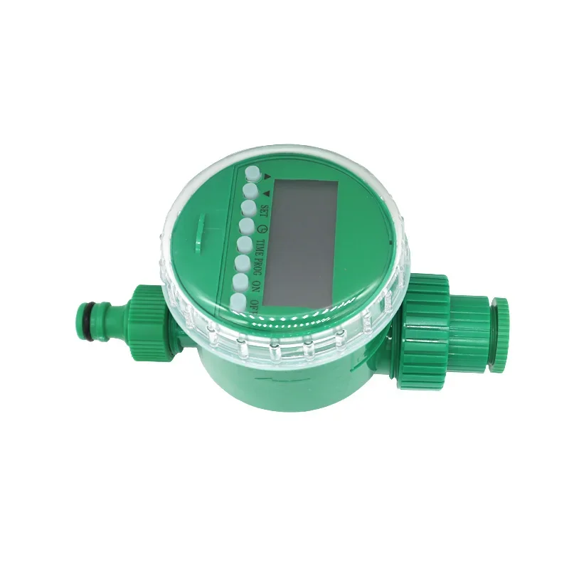 

Automatic Garden Watering Timer Electronic LCD Display Ball Valve Water Timer With Adjustable Dripper Controll System