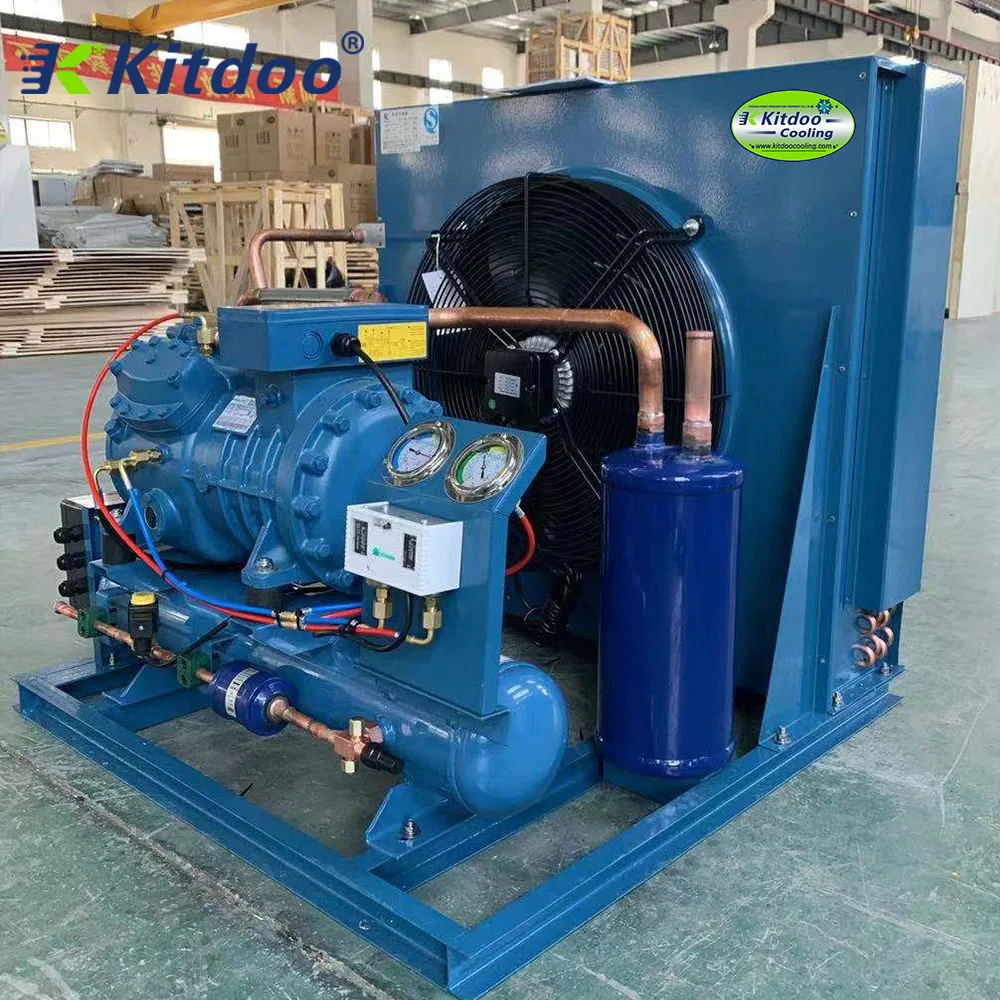 

KITDOO Refrigeration Unit Air Cooled Open Type Cold Storage Compressor Condensing Unit