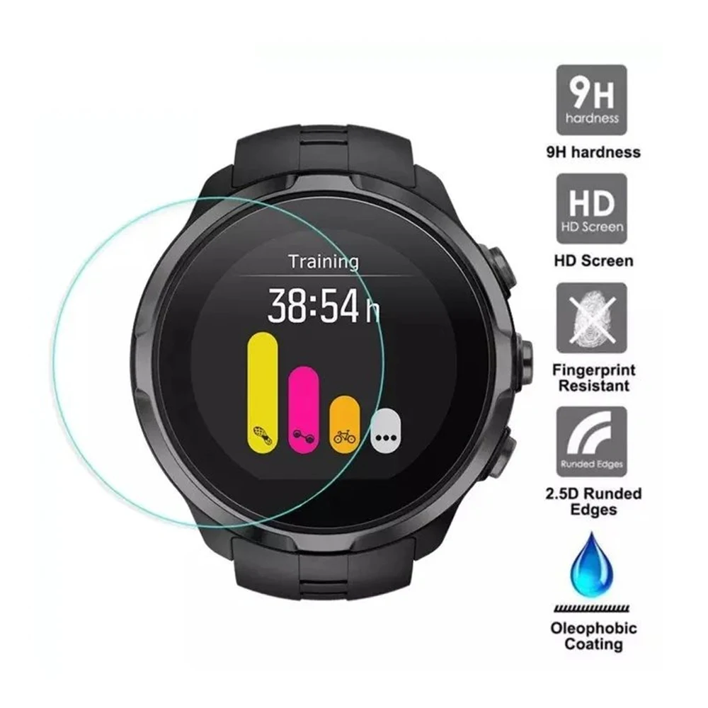 9D Glass For Suunto Vertical 9 PEAK PRO RACE 9 baro D5 Anti-scratch and anti-collision HD protective film