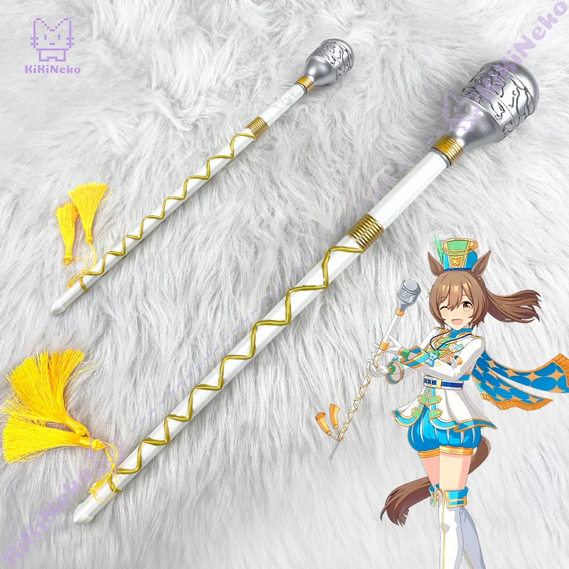 

Game Umamusume Smart Falcon Cosplay Prop Pretty Derby Sumaato Farukon Luminous Twirler Sceptre For Hallowmas Party Adult Women