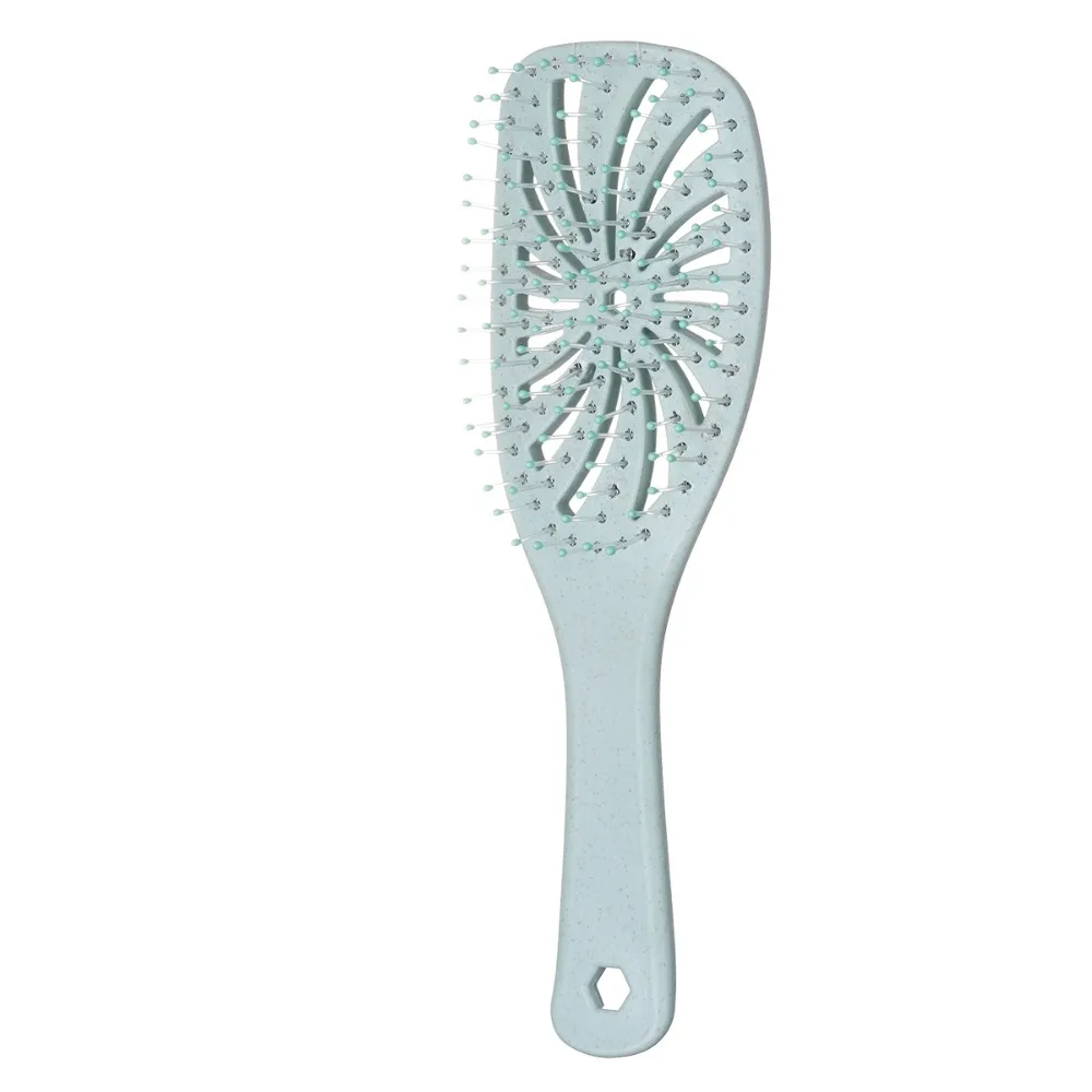 

Hollow Out Detangling Hair Brush Thick Straight Portable Vented Hair Brush Wet Dry Curly Anti Static Scalp Massage Comb Ladies