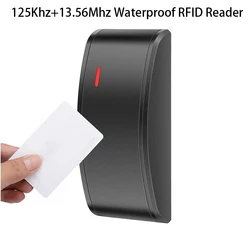 Ip65 Wasserdichte RFID Kartenleser Wiegand 26 ausgabe Access Control Slave Reader Sicherheits 125KHZ 13,56 MHZ EM ID Karte reader