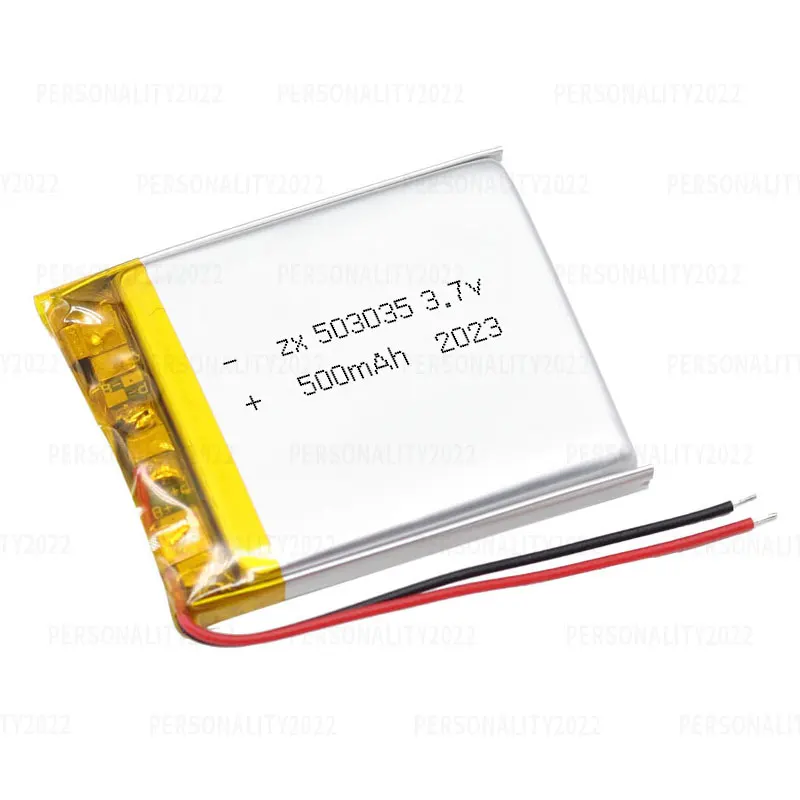 503035 Lipo 500mAh 3.7V bateria litowo-polimerowa Li Po do telefonu komórkowego rowerek biegowy zestaw słuchawkowy Bluetooth dystrybutory wody dla