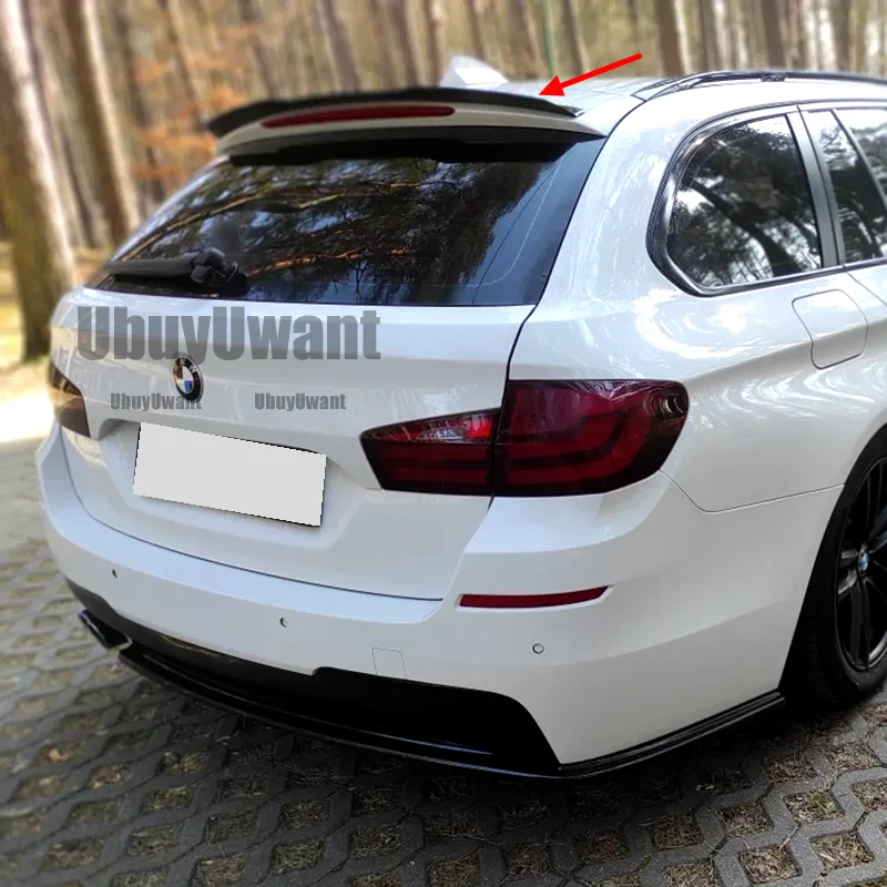 SPOILER CAP Für BMW 5 F11 535i Msport 2010-2017 ABS Kunststoff Auto Flügel Hinten Dach spoiler für BMW 5 serie Touring (F11) M Sport
