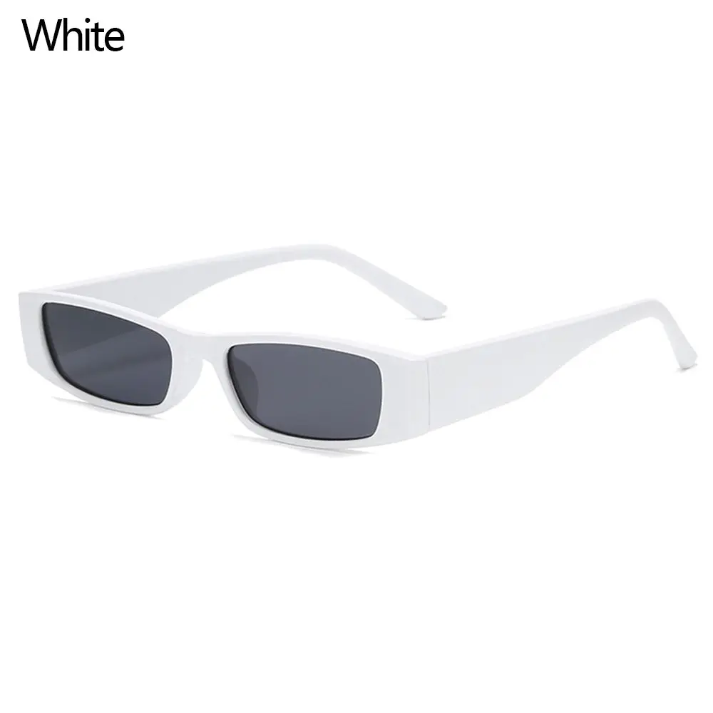 Women's Fashion Trending Eyewear Small Rectangle Sunglasses Retro Sun Glasses Narrow Sunglasses Small Frame