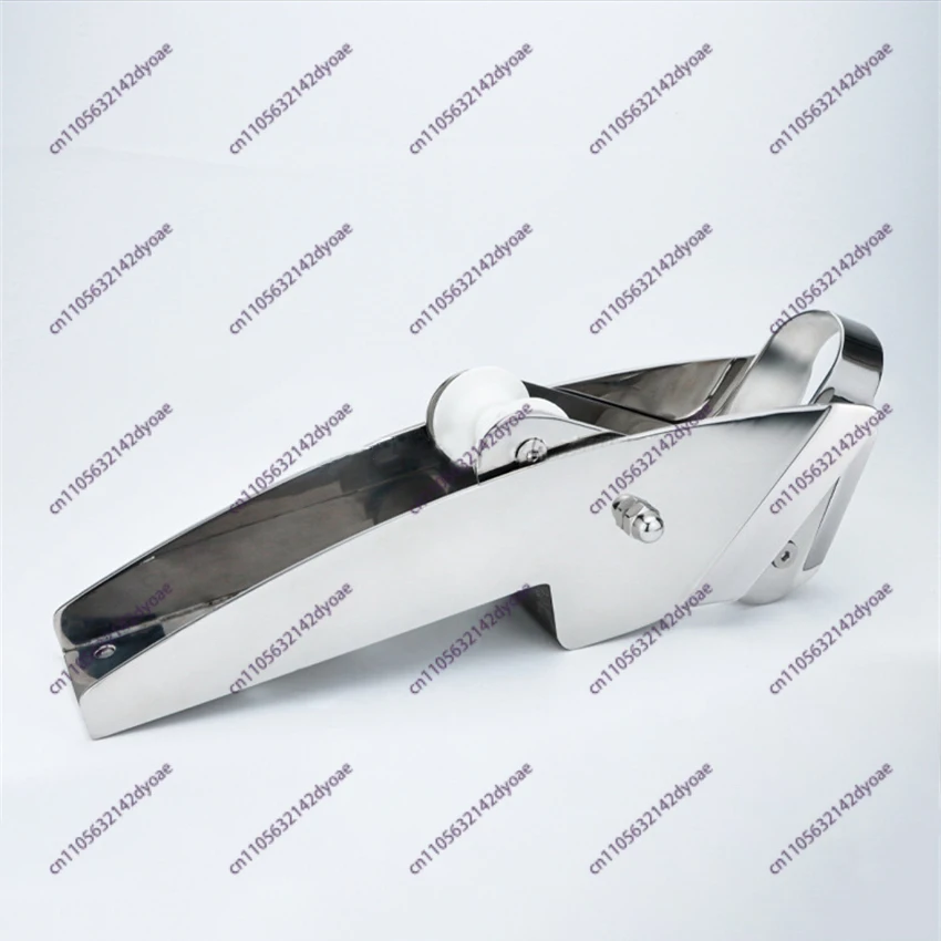 

Ролик для крепления якоря на носовой части судна, нержавеющая сталь 316, якорная стойка, морское оборудование, кронштейн для якоря с наклонной стальной пластиной 7,5-15 кг