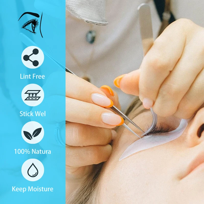 50 Pairs رمش تحت العين بقع وسادة عين عزل إزالة هيدروجيل لصقة عين ملصق طوقا رمش تمديد أدوات ماكياج