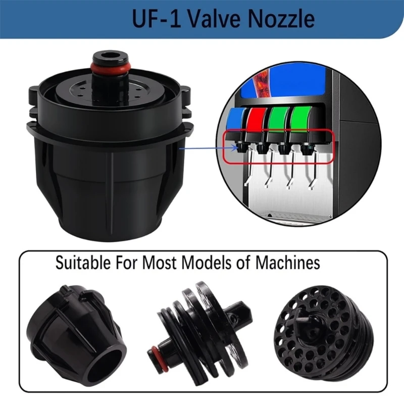 Sodas Valves Nozzles Diffuser Mixers Sodas Inner Outer Valves Plastic Texture
