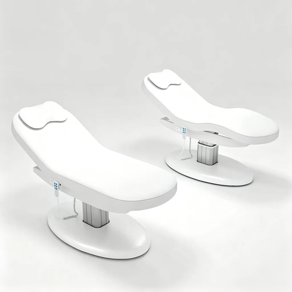 Electric Beauty Bed Massage Table Beauty Facial Bed Adjustable Spa Lash Bed Lightweight for Salon Shop