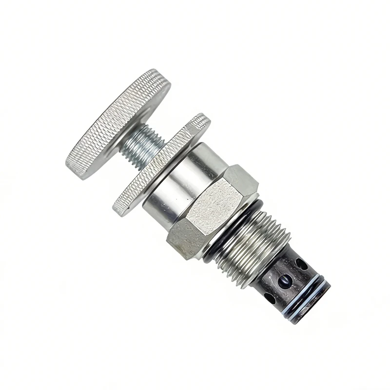 

Threaded Cartridge Hydraulic Adjustable Restriction Valves Bidirectional throttle valve LF10-00 Flow Control NV10