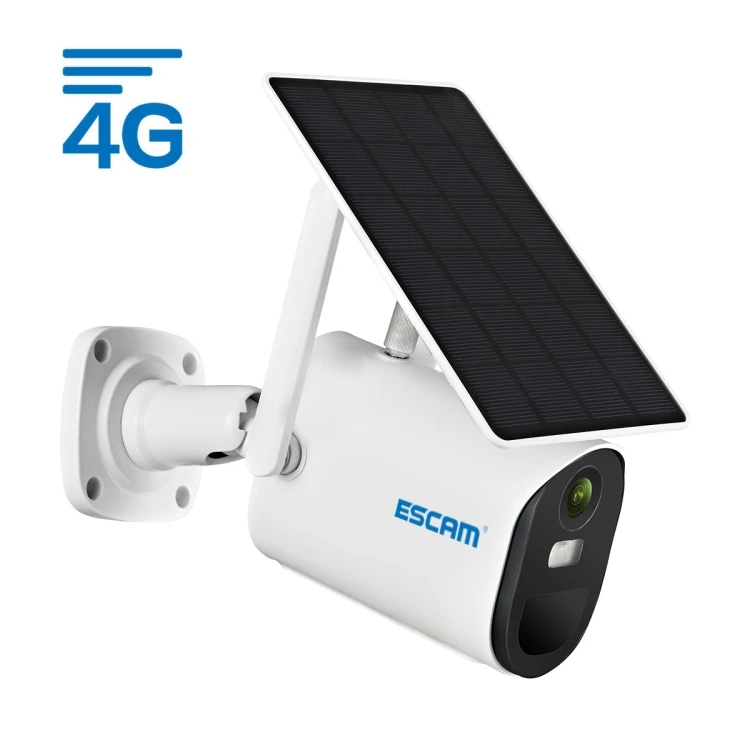 ESCAM QF490 HD 1080P 4G 3.8W Solar Panel IP Camera
