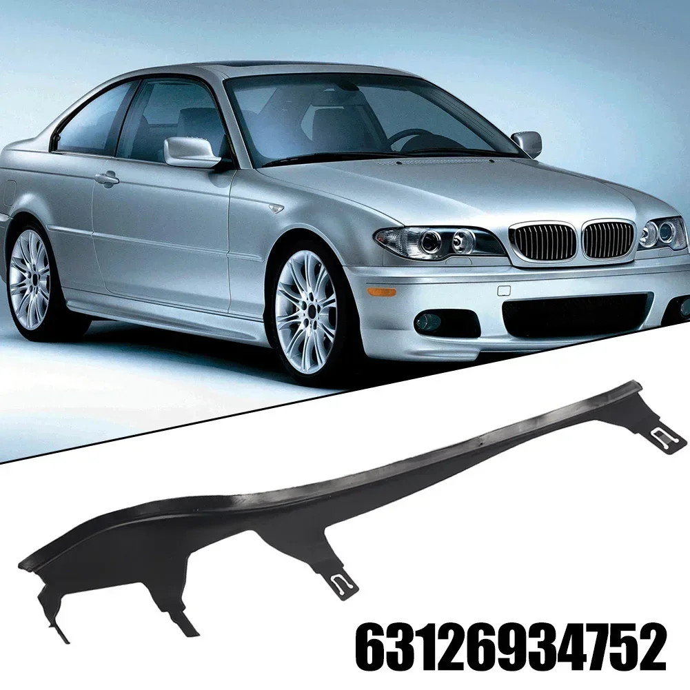 For BMW 3 SERIES E46 2003-2005 RIGHT UPPER HEADLIGHT TRIM STRIP 63126934752 Car Front Right Headlight Gasket Hot Sale