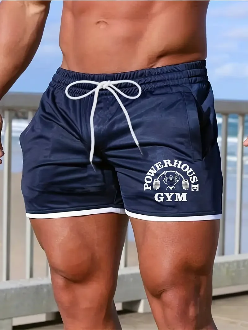 New Breathable Mesh Men's Sports Shorts, Motorcycle, Sports Shirt, Basketball, Beach Pants, Fitness, Gym Training, Summer image 2