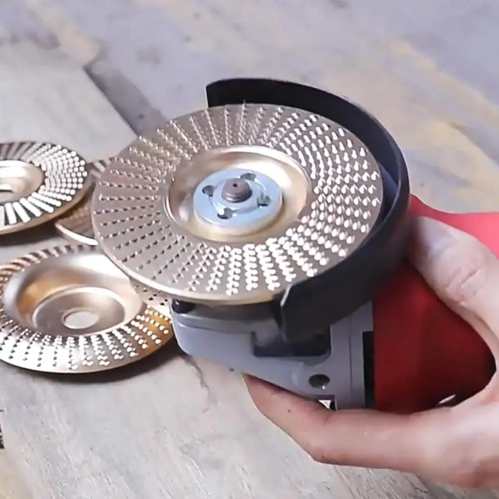 1/3pcs  Wood Carving Grinding Wheel Disc Set Curved Surface Fine Polishing Durable Angle Grinder Accessories for Pine Craft Sand