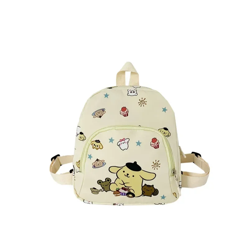 Mochila de Hello Kitty para niños, bolso escolar Sanrio para estudiantes, bolso escolar informal de moda para niños y niñas