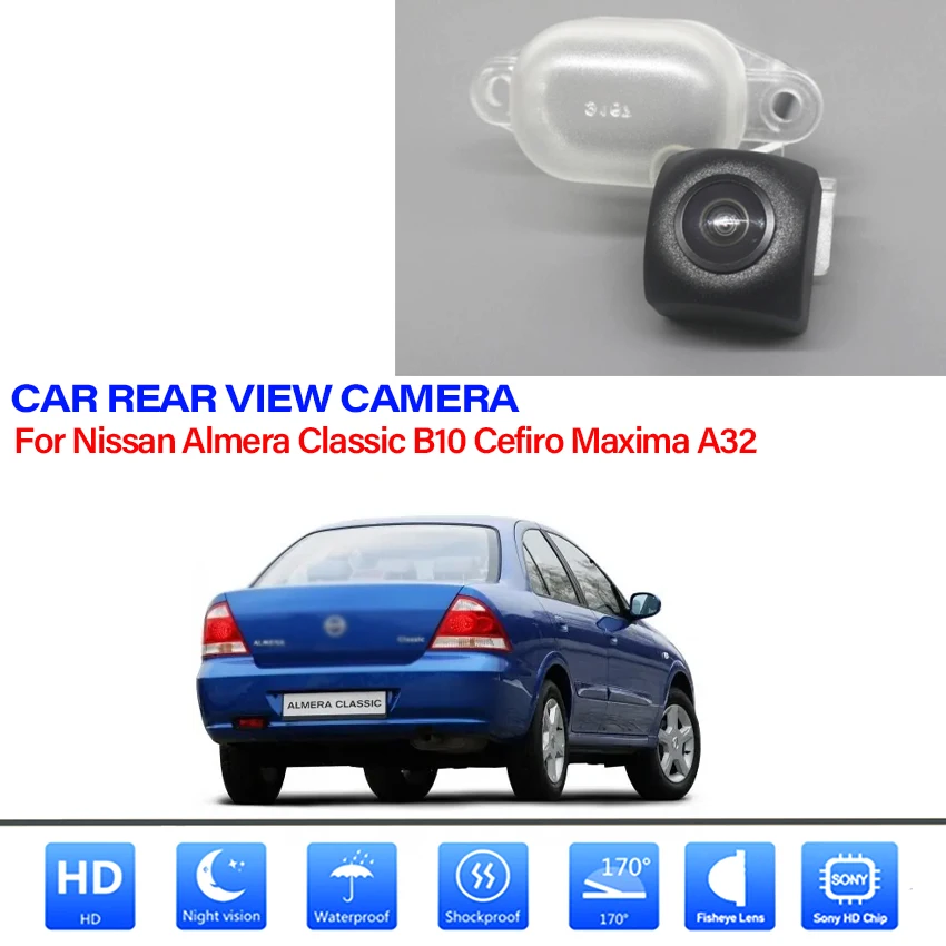 

Car Rear View Camera For Nissan Pathfinder R50 1995~2004 CCD Full HD Night Vision Reverse license plate Camera Waterproof