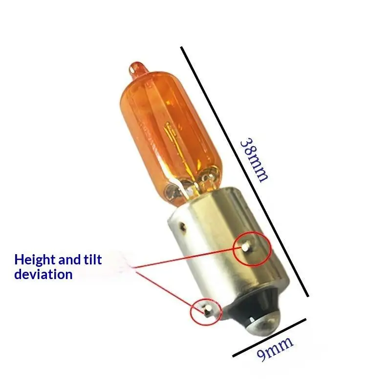 HY21W 12V Halogen-Blinkerlampe Stoßfeste Langlebige Verwendung für S60 S60L XC90 Auto-Ersatzzubehör – Detail 2