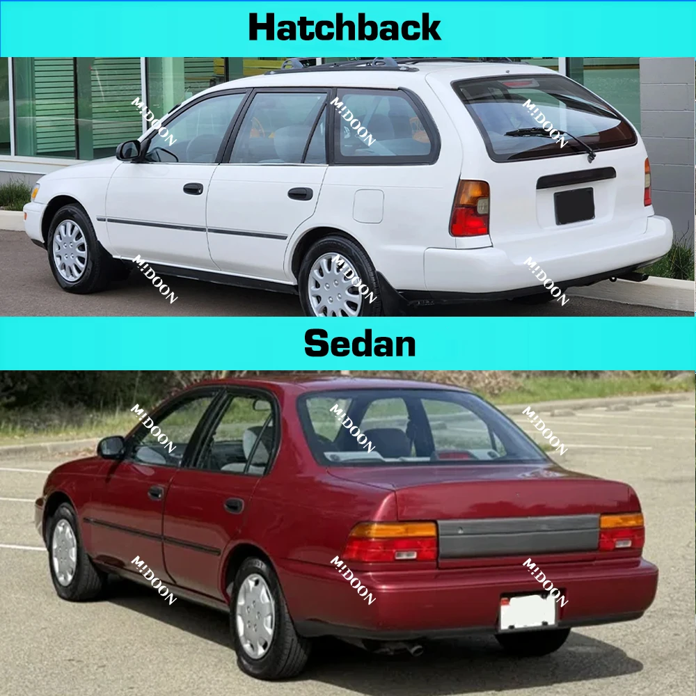 For Toyota Corolla AE101 AE102 AE100 1993-1998 1995 1996 1997 Fender Mudflaps Splash Guards Mudguards Mud Flaps car Accessories