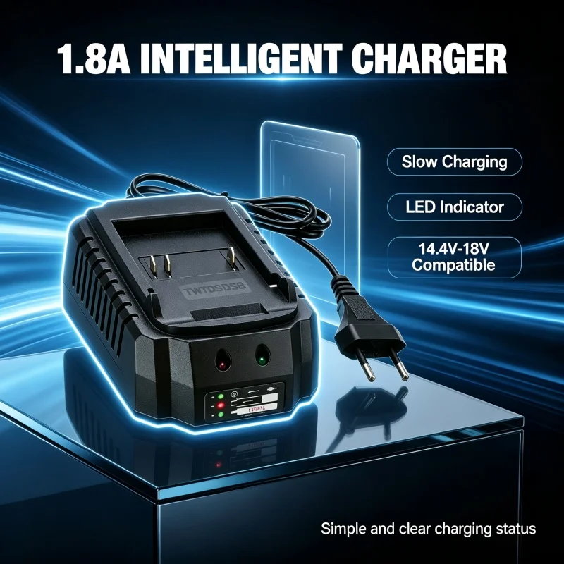 Battery Li-ion Charger Quick Charge 18V 21V Power Tools Portable Charger US/UK/EU Plug for Makita