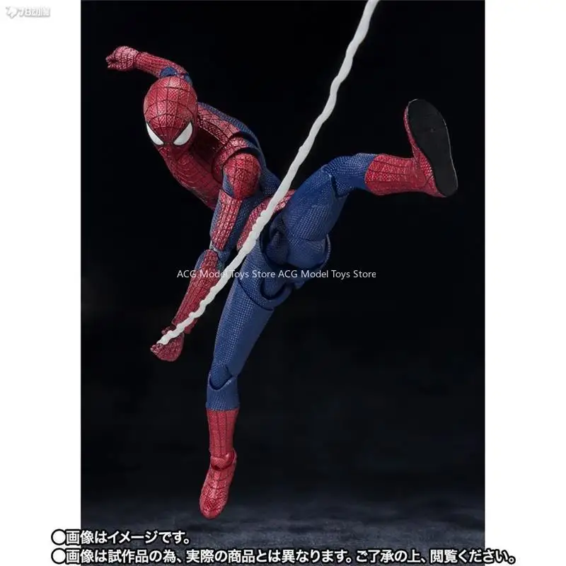 In Stock CT Toys 17cm S.H.Figuarts SHF The Amazing Spider Man Andrew Garfield KO Anime Action Figures Collection Model Gift