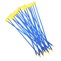 Practice Arrows Suction Cup Safety PVC Plastic for Kids Archery Training - 12 /24pcs Reusable Replacement Arrows 42cm