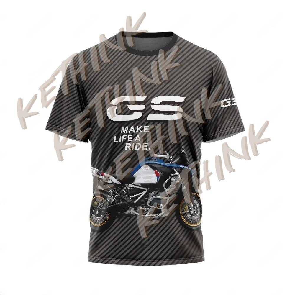 

R1250 GS Is Suitable for BMW Motorcycle Travel Adventure Motorcycle Sports Racing Shirt 3d printing Men's and Women's T-shirt