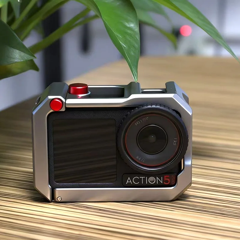 5pcs/lot Expansion Frame for Action5Pro/4/3 Cold Shoe Protective Bracket Hard Frame Housing Case Sports Camera Accessories