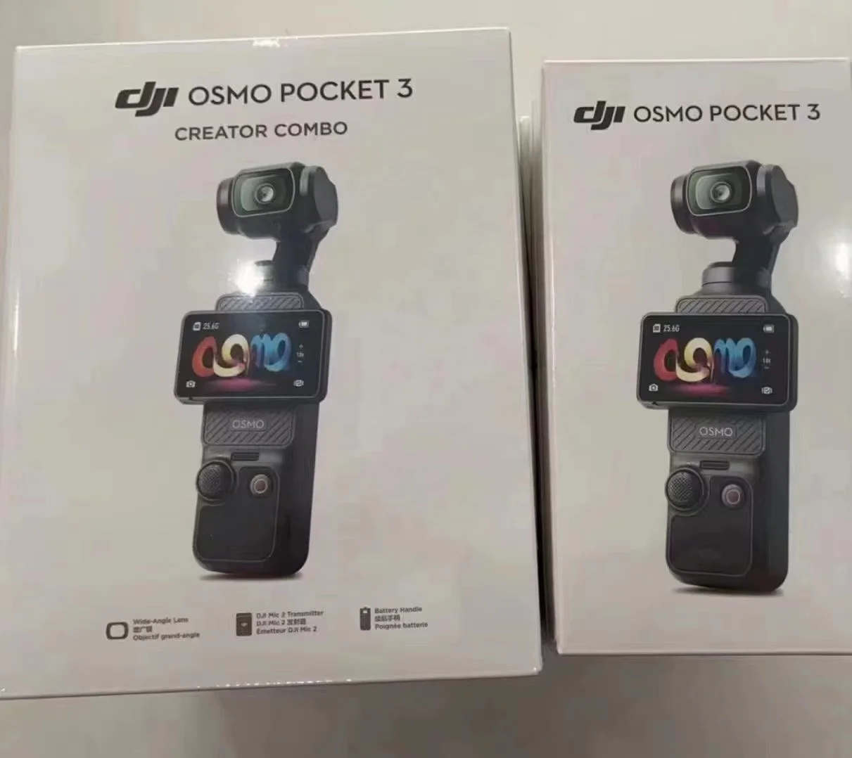 Osmo Pocket 3 Creator Combo 3-Achsen-Handstabilisator Gimbal-Kamera Live-Vlog-Kamera mit DJI MIC