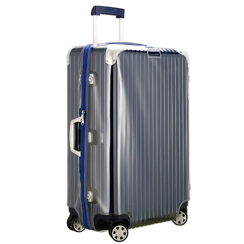 Luggage Cover For Rimowa Suitcase Dustproof Protector Case with Zipper Customized PVC Clear Protecter Covers No Include Suitcase