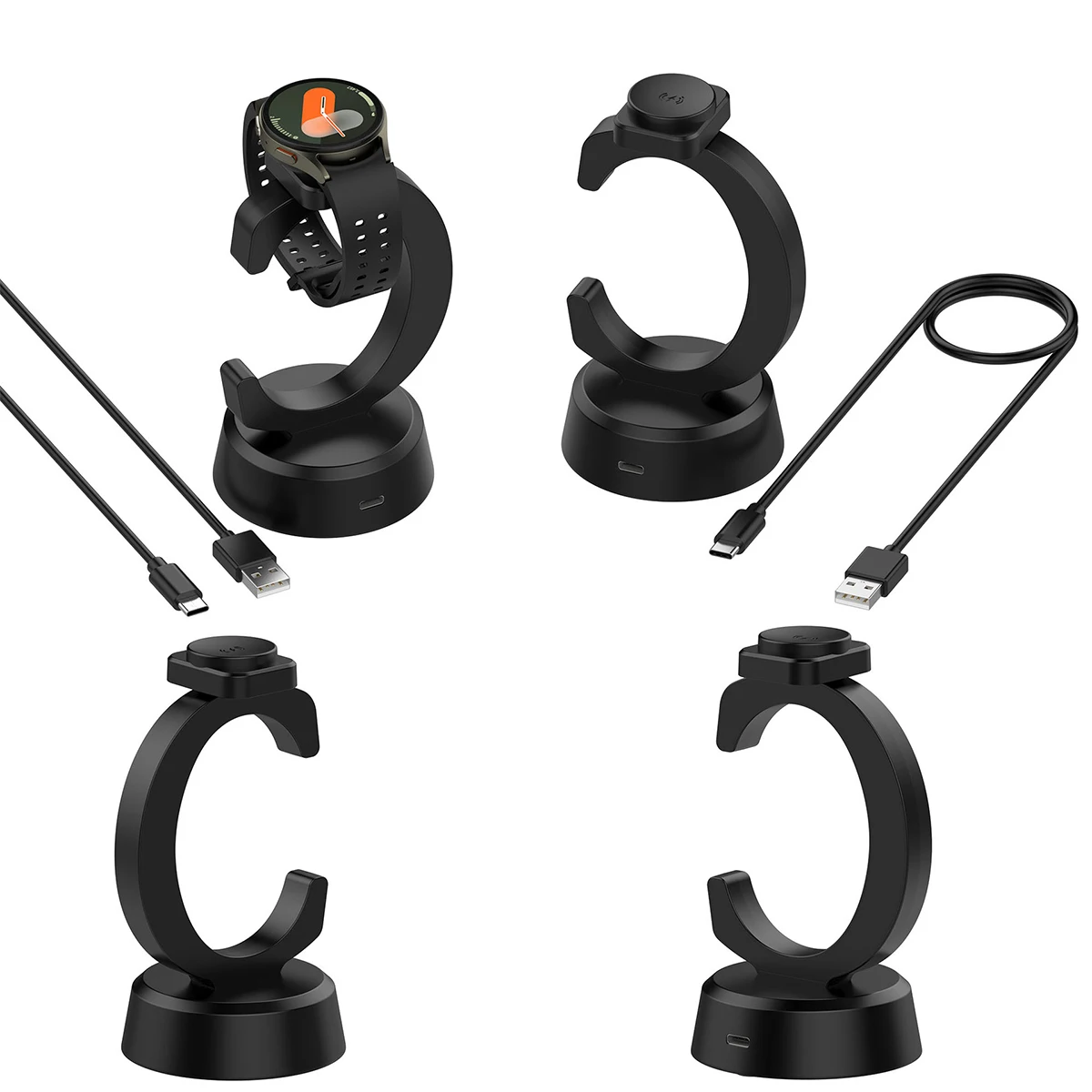 

Аксессуары для зарядных устройств: подставка для зарядки часов, беспроводное зарядное устройство, магнитная док-станция для Samsung Galaxy Watch 8/8 Classic 7/Ultra