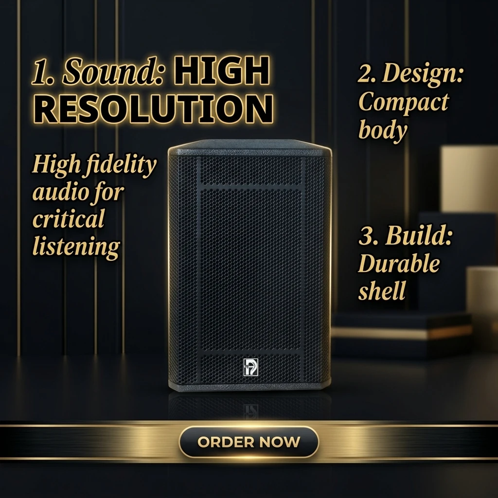 ODM/OEM Hi-Res Audio Subwoofer Sound System 8 Inch Professional Active Line Array Speakers
