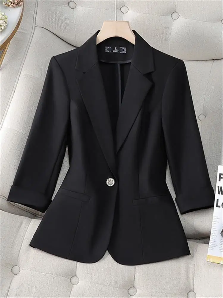 

Slim Fit Faionable Тонкий женский костюм Seven-Quarter Sve Jaet, весна-лето, Новое поступление, пальто маленького размера на заказ