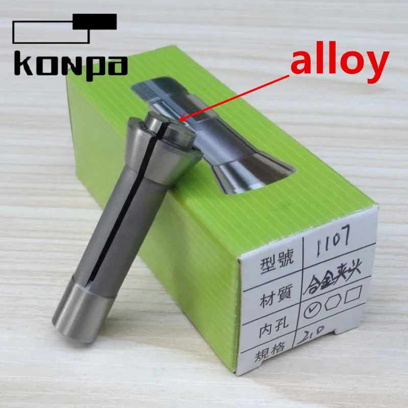 

5.3-7mm CG1107 Round Hole Alloy Collet Chuck For CNC Automatic Lathe Machine C117 CNC Chuck Collet