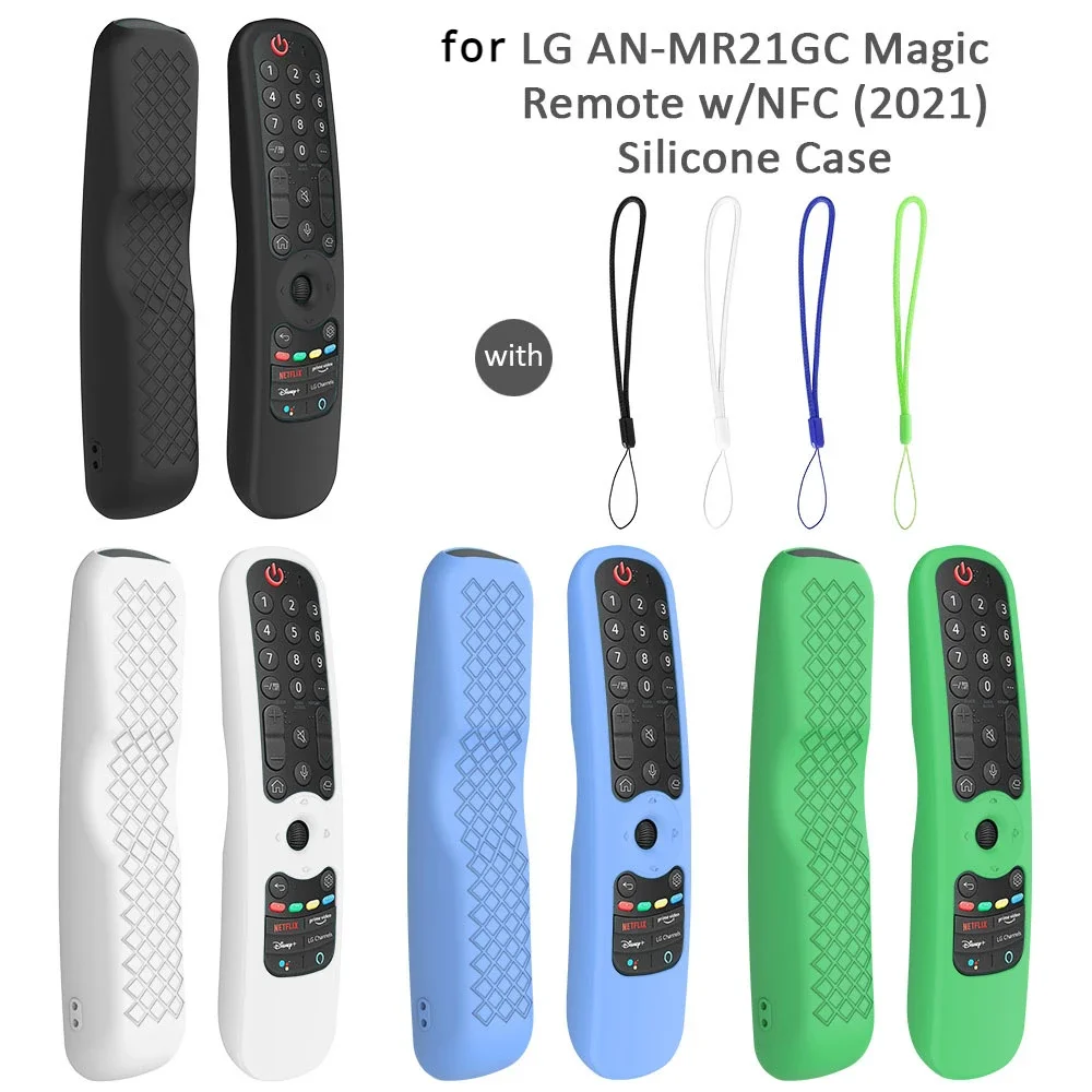 Silicone Case For LG AN-MR21GC MR21N/21GA Remote Control Colorful Protective Cover For LG OLED TV Magic Remote AN MR21GA Case